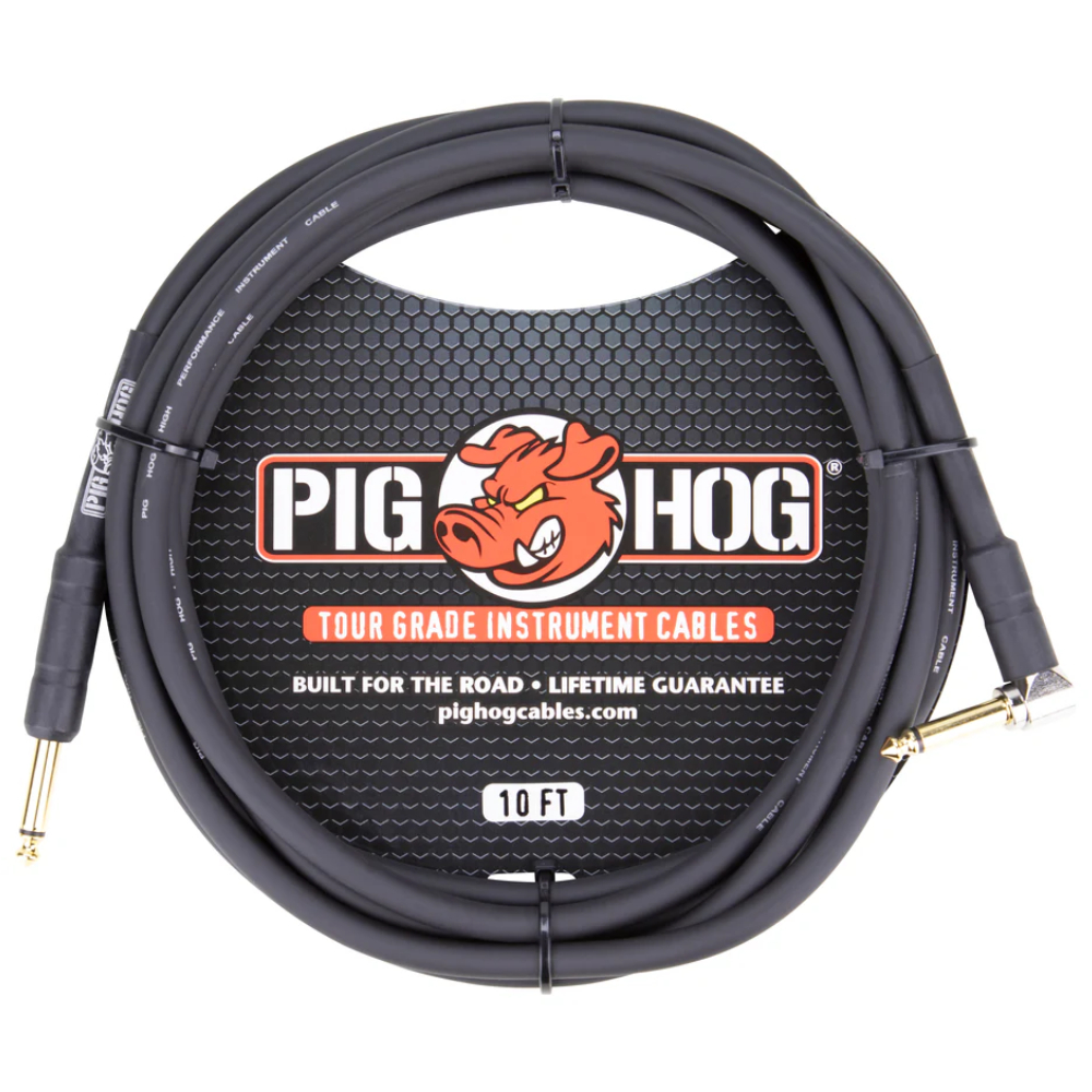 Pig Hog 10ft 1/4"-1/4" 8mm Instrument Cable - immagine 2