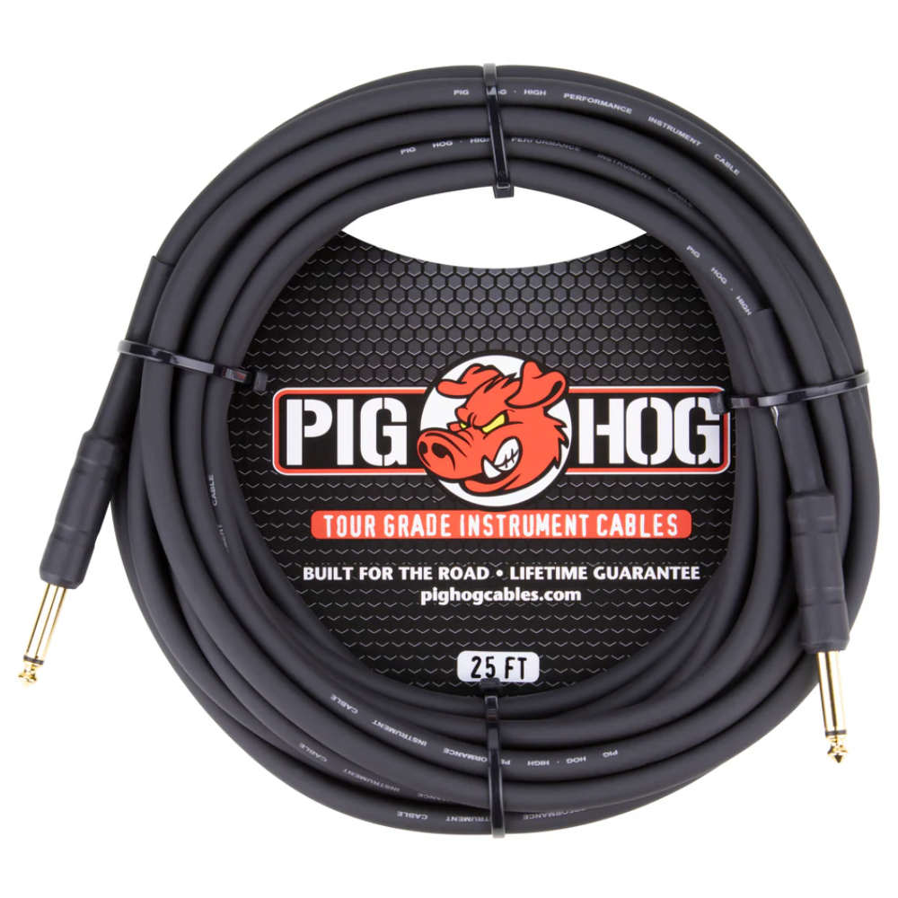 Pig Hog 10ft 1/4"-1/4" 8mm Instrument Cable - immagine 5