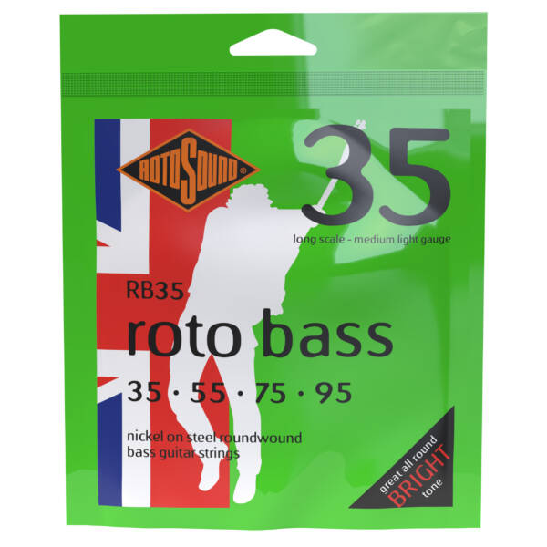 RB35 Roto Bass Nickel Medium Light 35-95
